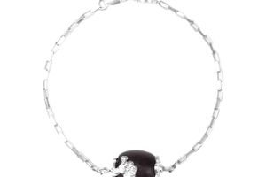 PH7原创银饰气质925银手工银梅花小叶紫檀串珠闺蜜手链女