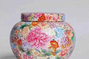 万花大盖罐