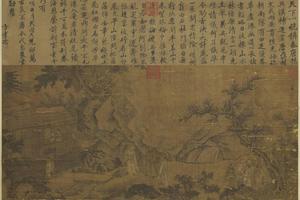 画三顾图轴