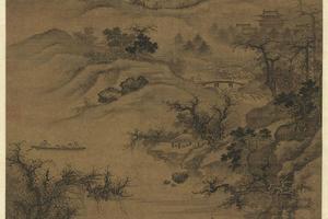 秋山行旅图