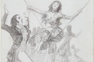 素描合集-Goya--The Swing