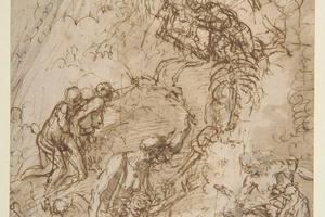 素描合集-Salvator Rosa--Witches' Sabbath