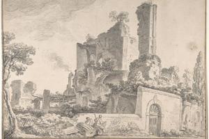 素描合集-Louis Chaix--Trofei di Mario, Rome