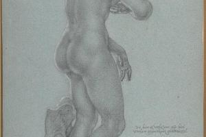 素描合集-Peter van Lint, Flemish--Venus de' Medici; view from the back