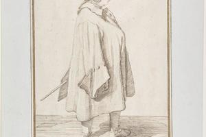 素描合集-Pier Leone Ghezzi--Luigi Vanvitelli