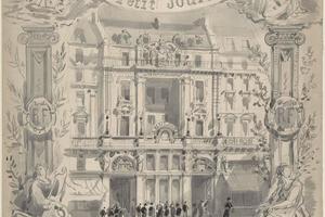 素描合集-Made by () Hubert Clerget--Drawing for title page Le Petit Journal