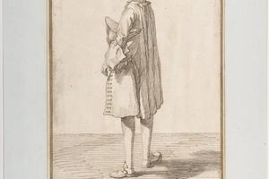 素描合集-Pier Leone Ghezzi--Abbé Jean-Antoine Nollet