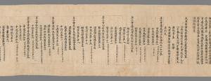 敦煌遗书 法藏 P2314進新譯大方廣佛花嚴經表一卷（原題）手稿
