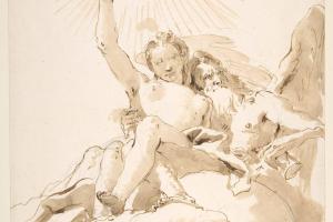素描合集-Giovanni Battista Tiepolo--Time and Truth (2)