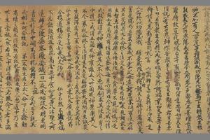 敦煌遗书 法藏 P2403道經手稿