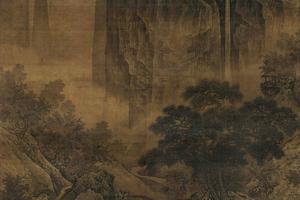 红树秋山图（调色）