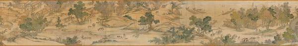 仿杨大章宋院本金陵图卷