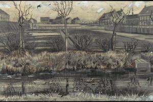 素描合集-Vincent van Gogh--Nursery on Schenkweg
