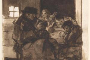 素描合集-Goya--Hunting Lice; Images
