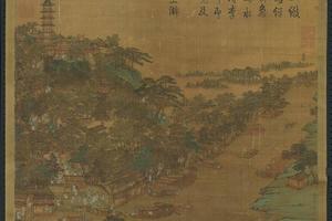 虎邱图轴