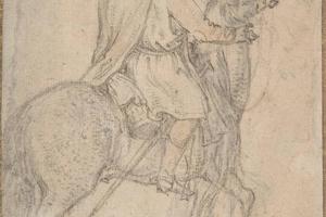 素描合集-Roelandt Savery--A Hungarian Horseman