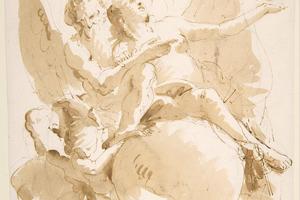 素描合集-Giovanni Battista Tiepolo--Time and Truth (3)