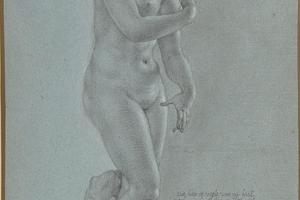 素描合集-Peter van Lint, Flemish--Venus de' Medici; view from the front