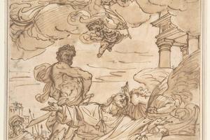 素描合集-Attributed to Ubaldo Gandolfi--Decapitation of Saint James the Greater