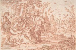 素描合集-Jonas Umbach--September (one of a series representing the labors