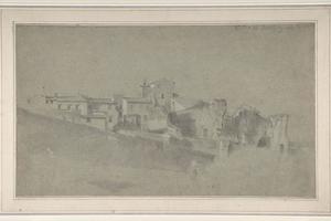 素描合集-Richard Wilson--House of Pompey at Albano