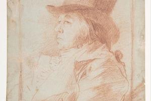 素描合集-Goya--Self-Portrait2