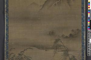 柳溪访友图
