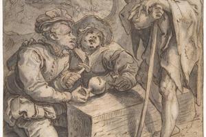 素描合集-Karel van Mander--A Proverb Wealth and Poverty