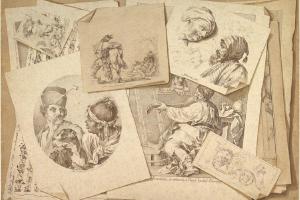 素描合集-Pietro Jacopo Palmieri--Trompe-l'Oeil Exercise Prints