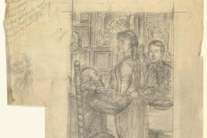素描合集-John Sloan--Of Human Bondage, Chapter 87
