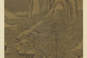 雪溪归棹