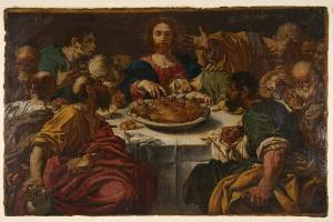素描合集-Bartolomeo Schedoni--The Last Supper