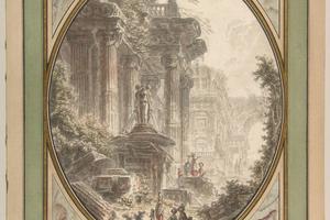 素描合集-Jean Henri Alexandre Pernet--Architectural Capriccio