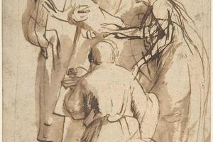 素描合集-Peter Paul Rubens--Presentation in the Temple