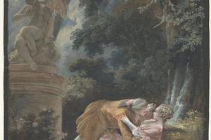 素描合集-Pierre Antoine Baudouin--La Nuit (Night)