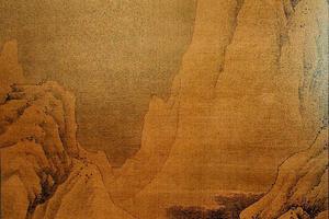 雪景山水圖