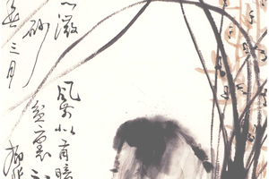 兰花盆石