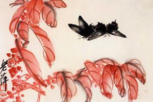 草虫册（十二开选二）