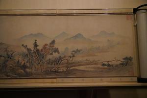 仿大痴秋山无尽图卷