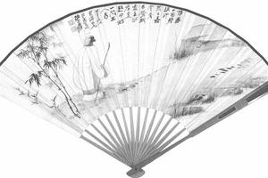携杖高士图