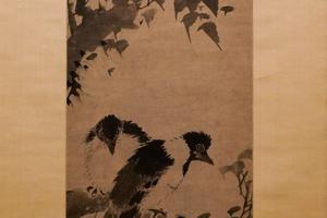古木寒鸦图轴