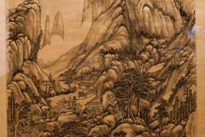 河岳凝晖图轴