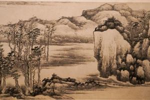山光水影图卷
