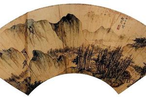 高峰遠帆圖