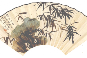 竹石图