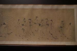 明仇英（传）孔子弟子从游图