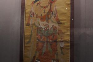 临摹盛唐大士像图轴