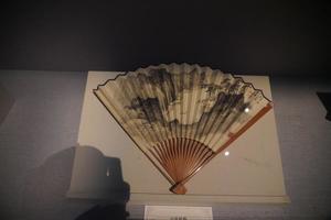山水折扇