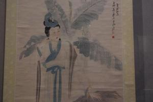 芭蕉仕女图
