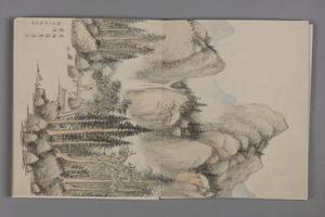 董诰山水人物小册